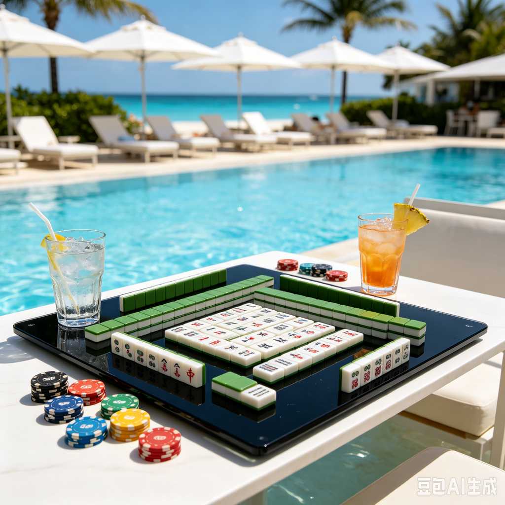 camping leisure mahjong set